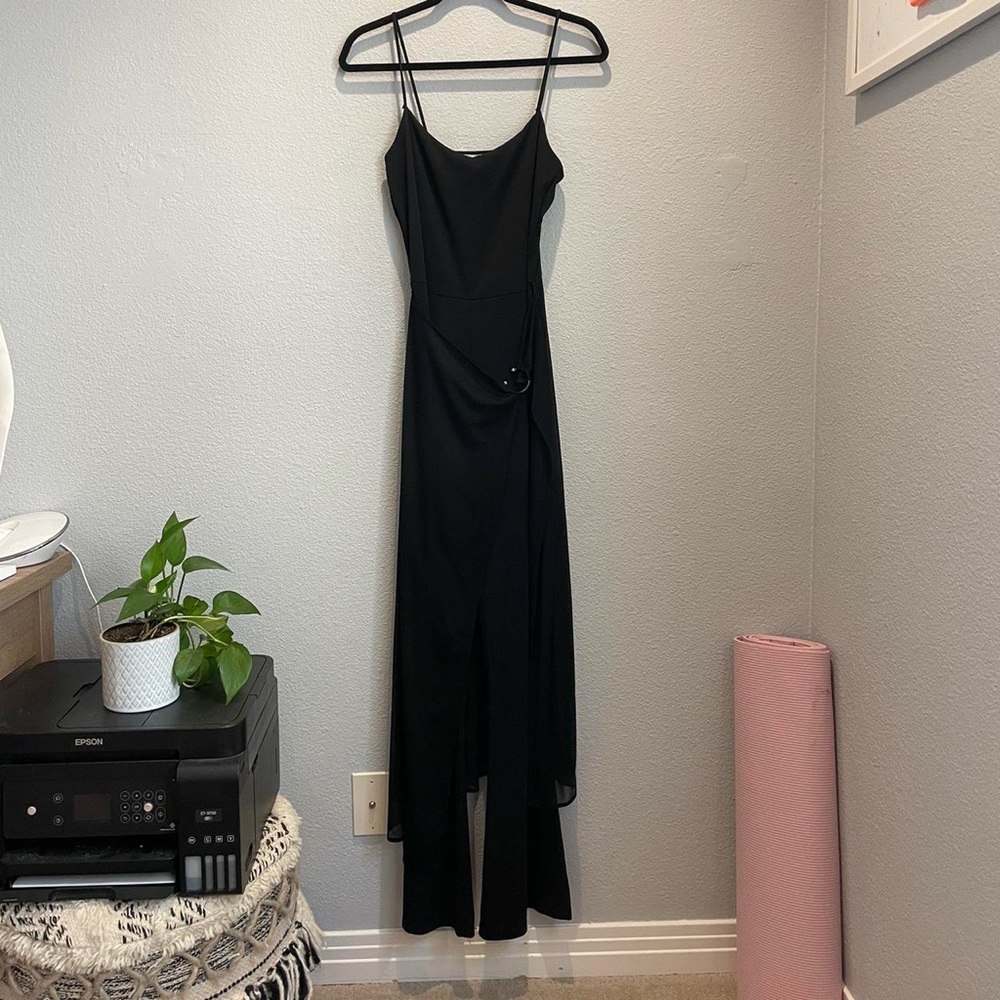 Finesse Classic Black Jumpsuit